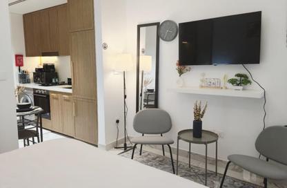 Apartment - Studio - 1 Bathroom for rent in Azizi Riviera 63 - Azizi Riviera - Meydan One - Meydan - Dubai
