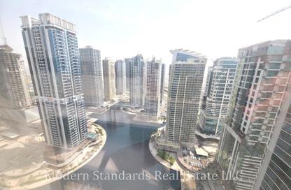 Apartment - Studio - 1 Bathroom for rent in Goldcrest Executive - JLT Cluster C - Jumeirah Lake Towers - Dubai