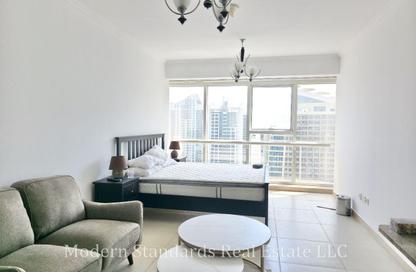 Apartment - Studio - 1 Bathroom for rent in Goldcrest Executive - JLT Cluster C - Jumeirah Lake Towers - Dubai
