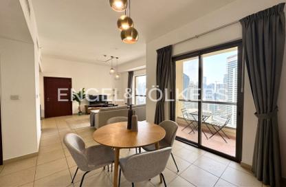 Apartment - 1 Bedroom - 2 Bathrooms for rent in Bahar 6 - Bahar - Jumeirah Beach Residence - Dubai