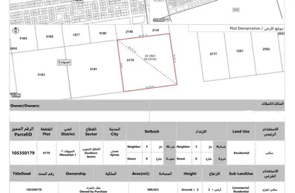 Land - Studio for sale in Al Mowaihat 1 - Al Mowaihat - Ajman
