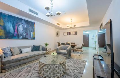 Apartment - 2 Bedrooms - 2 Bathrooms for sale in Beach Tower 2 - Al Khan Lagoon - Al Khan - Sharjah