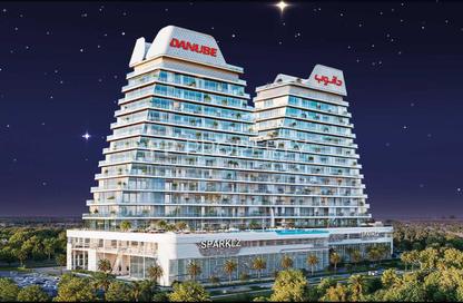 Apartment - 1 - 1 for sale in Sparklz By Danube Tower A - Sparklz By Danube - Al Furjan - Dubai