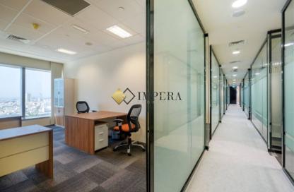 Office Space - Studio - 2 Bathrooms for rent in Conrad Commercial Tower - Sheikh Zayed Road - Dubai