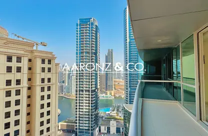 Apartment - 2 Bedrooms - 3 Bathrooms for rent in Al Fattan Marine Tower - Al Fattan Marine Towers - Jumeirah Beach Residence - Dubai