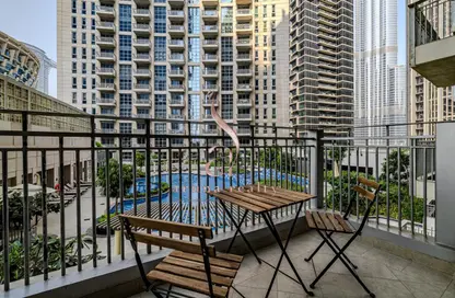 Apartment - 1 Bedroom - 2 Bathrooms for rent in Standpoint Tower 1 - Standpoint Towers - Downtown Dubai - Dubai