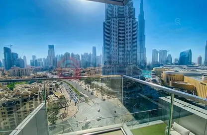 Apartment - 1 Bedroom - 2 Bathrooms for rent in Boulevard Point - Downtown Dubai - Dubai