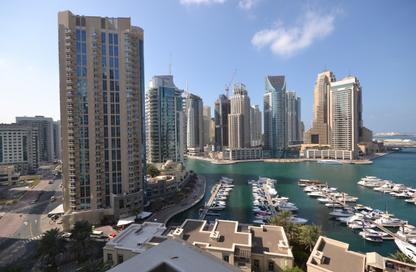 Apartment - 3 Bedrooms - 4 Bathrooms for rent in Al Anbar Tower - Dubai Marina Towers - Dubai Marina - Dubai