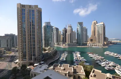 Apartment - 3 Bedrooms - 4 Bathrooms for rent in Al Anbar Tower - Dubai Marina Towers - Dubai Marina - Dubai