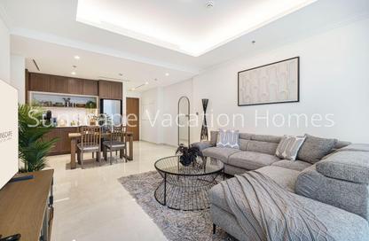 شقة - غرفة نوم - 1 حمام للايجار في برج Palace Beach ريزيدنس 2 - بالاس بيتش ريزيدنس - إعمار بيتشفرونت - دبي هاربور - دبي