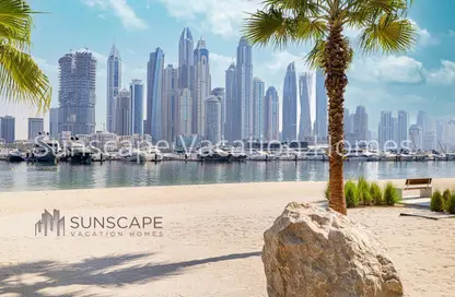 شقة - غرفة نوم - 1 حمام للايجار في برج Palace Beach ريزيدنس 2 - بالاس بيتش ريزيدنس - إعمار بيتشفرونت - دبي هاربور - دبي