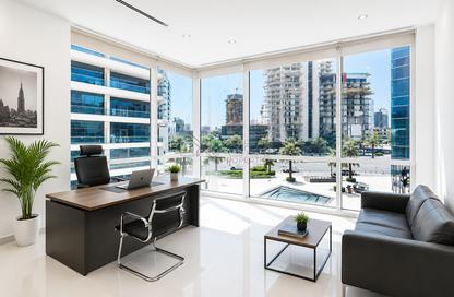 Office Space - Studio - 2 Bathrooms for rent in Bay Square Building 7 - Bay Square - Business Bay - Dubai