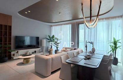 Apartment - 3 - 4 for rent in Ellington Beach House - The Crescent - Palm Jumeirah - Dubai