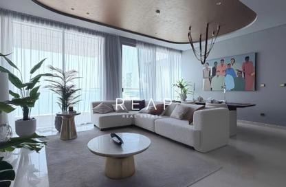 Apartment - 3 - 4 for rent in Ellington Beach House - The Crescent - Palm Jumeirah - Dubai