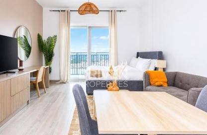 Apartment - Studio - 1 Bathroom for rent in Waters Edge - Yas Island - Abu Dhabi