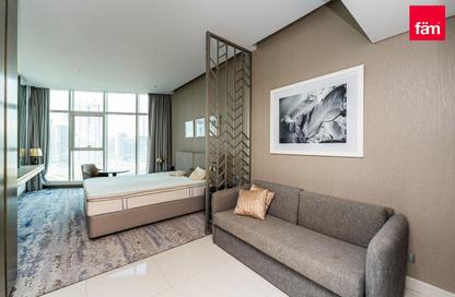 Apartment - Studio - 2 Bathrooms for rent in Damac Maison Prive A - Damac Maison Prive - Business Bay - Dubai
