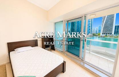 Apartment - Studio - 1 Bathroom for rent in Lake Terrace - JLT Cluster D - Jumeirah Lake Towers - Dubai