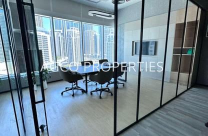 Office Space - Studio - 1 Bathroom for rent in The Prime Tower - Business Bay - Dubai