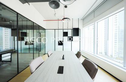 Office Space - Studio - 1 Bathroom for rent in The Prime Tower - Business Bay - Dubai