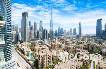 Apartment - 2 Bedrooms - 3 Bathrooms for rent in Bellevue Tower 1 - Bellevue Towers - Downtown Dubai - Dubai