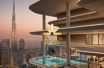 Apartment - 4 Bedrooms - 5 Bathrooms for sale in Avarra by Palace - Business Bay - Dubai