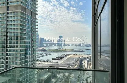 Apartment - 1 Bedroom - 1 Bathroom for rent in Beach Vista Tower 1 - Beach Vista - EMAAR Beachfront - Dubai Harbour - Dubai