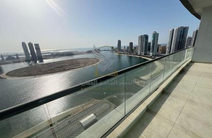 Apartment - 3 Bedrooms - 5 Bathrooms for rent in Al Khan Corniche - Al Khan - Sharjah