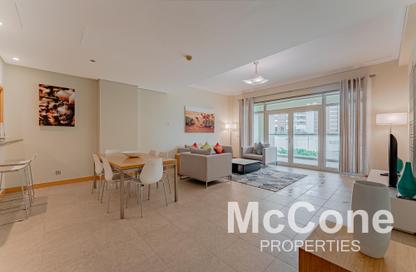 Apartment - 2 Bedrooms - 2 Bathrooms for rent in Al Das - Shoreline Apartments - Palm Jumeirah - Dubai