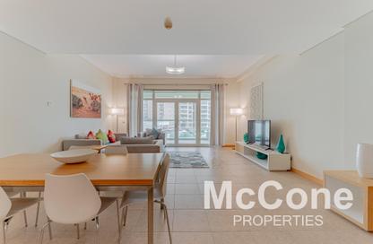 Apartment - 2 Bedrooms - 2 Bathrooms for rent in Al Das - Shoreline Apartments - Palm Jumeirah - Dubai