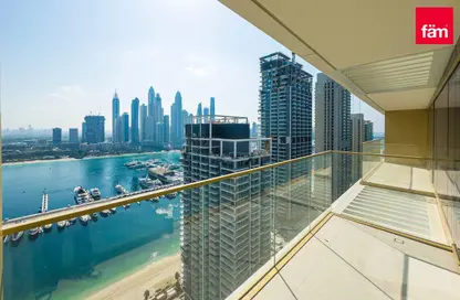 Apartment - 2 Bedrooms - 3 Bathrooms for rent in Grand Bleu Tower 1 - EMAAR Beachfront - Dubai Harbour - Dubai