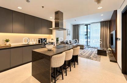 Apartment - 1 - 2 for rent in Aumary Residence - Meydan Avenue - Meydan - Dubai