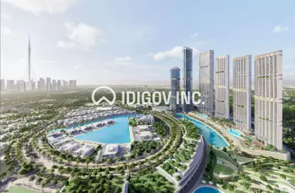 Apartment - 1 Bedroom for sale in 330 Riverside Crescent - Sobha Hartland II - Bukadra - Dubai