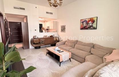 Apartment - 1 - 2 for rent in Glitz 1 - Glitz - Dubai Studio City - Dubai