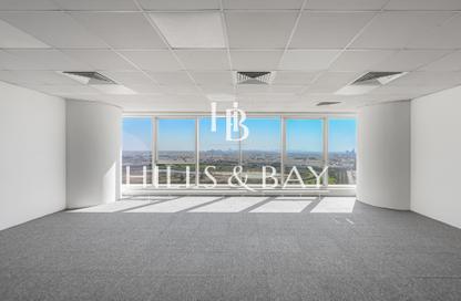 Office Space - Studio - 1 Bathroom for rent in Churchill Executive Tower - Churchill Towers - Business Bay - Dubai