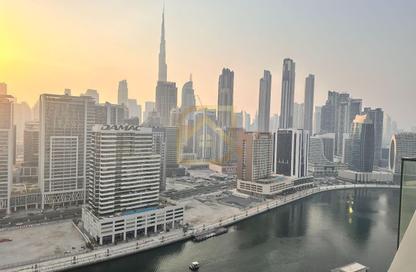 Apartment - Studio - 1 Bathroom for rent in Binghatti Canal - Business Bay - Dubai