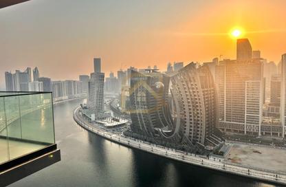 Apartment - Studio - 1 Bathroom for rent in Binghatti Canal - Business Bay - Dubai