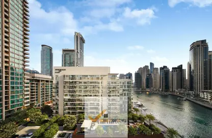 Apartment - 3 Bedrooms - 4 Bathrooms for sale in Residences Du Port - Dubai Marina - Dubai