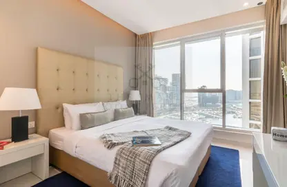 Apartment - 1 Bathroom for rent in Damac Maison The Vogue - Business Bay - Dubai
