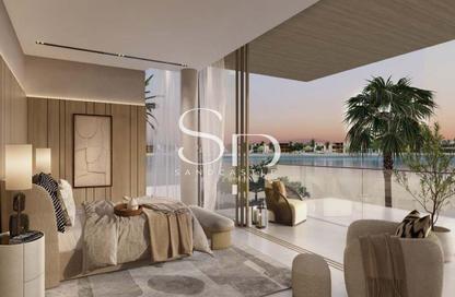 Villa - 5 - 7 for sale in Beach Collection Frond F - Beach Collection - Palm Jebel Ali - Dubai