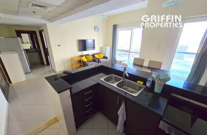 شقة - غرفة نوم - 2 حمامات للايجار في برج كونكورد - (JLT) مجمع H - أبراج بحيرات الجميرا - دبي