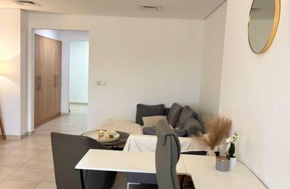 Apartment - Studio - 1 Bathroom for rent in Mediterranean - Canal Residence - Dubai Sports City - Dubai