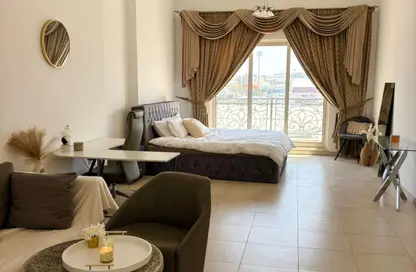 Apartment - Studio - 1 Bathroom for rent in Mediterranean - Canal Residence - Dubai Sports City - Dubai