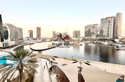 شقة - 2 غرف نوم - 3 حمامات للايجار في برج كورال - الخليج التجاري - دبي