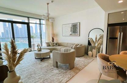 Apartment - 2 Bedrooms - 3 Bathrooms for rent in Marina Vista Tower 1 - Marina Vista - Emaar Beachfront - Dubai Harbour - Dubai