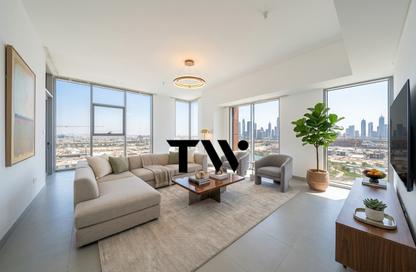 Apartment - 3 Bedrooms - 3 Bathrooms for sale in The Pulse Boulevard Apartments (C1) - The Pulse - Dubai South (Dubai World Central) - Dubai