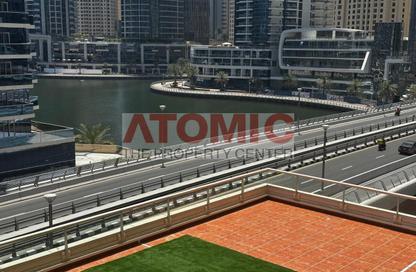 Apartment - 1 Bedroom - 2 Bathrooms for rent in Marina View Tower B - Marina View - Dubai Marina - Dubai
