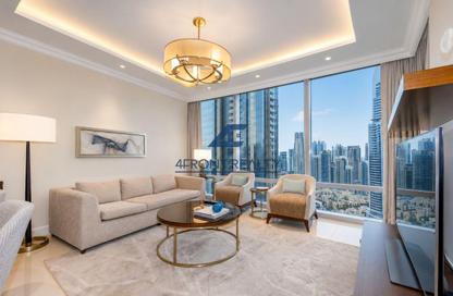Apartment - 1 - 2 for rent in The Address Residence Fountain Views 2 - The Address Residence Fountain Views - Downtown Dubai - Dubai