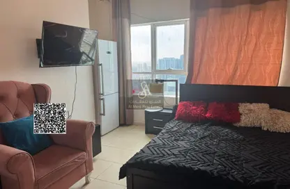 Apartment - Studio - 1 Bathroom for sale in Orient Tower 1 - Orient Towers - Al Bustan - Ajman