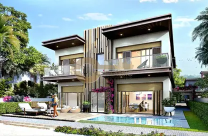 Townhouse - 4 Bedrooms - 3 Bathrooms for rent in Nice - Damac Lagoons - Dubai