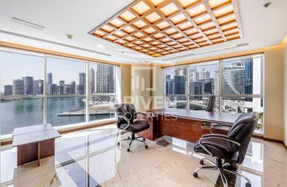 Office Space - Studio - 1 Bathroom for sale in Lake Central - Business Bay - Dubai